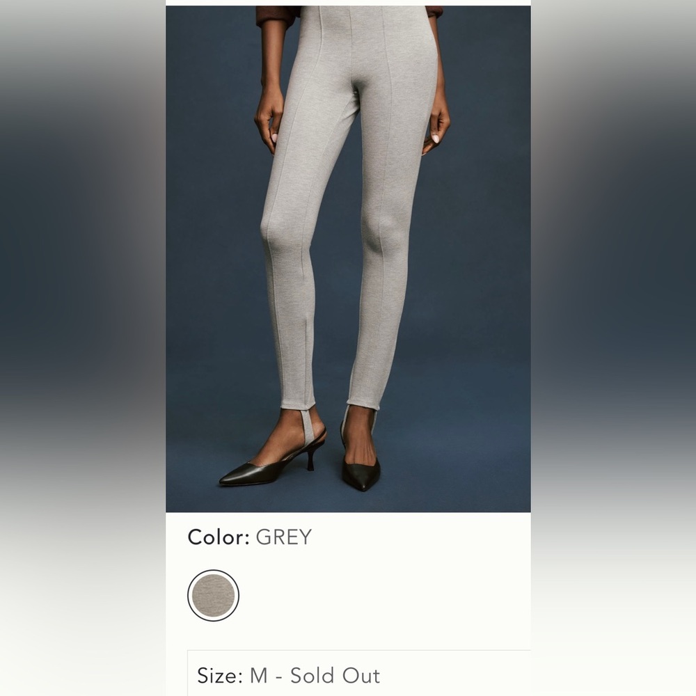 Good American Ponte Stirrup Leggings